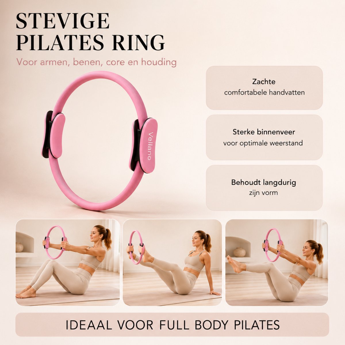 VELLANO Pilates Set - 10-delig - afbeelding 3