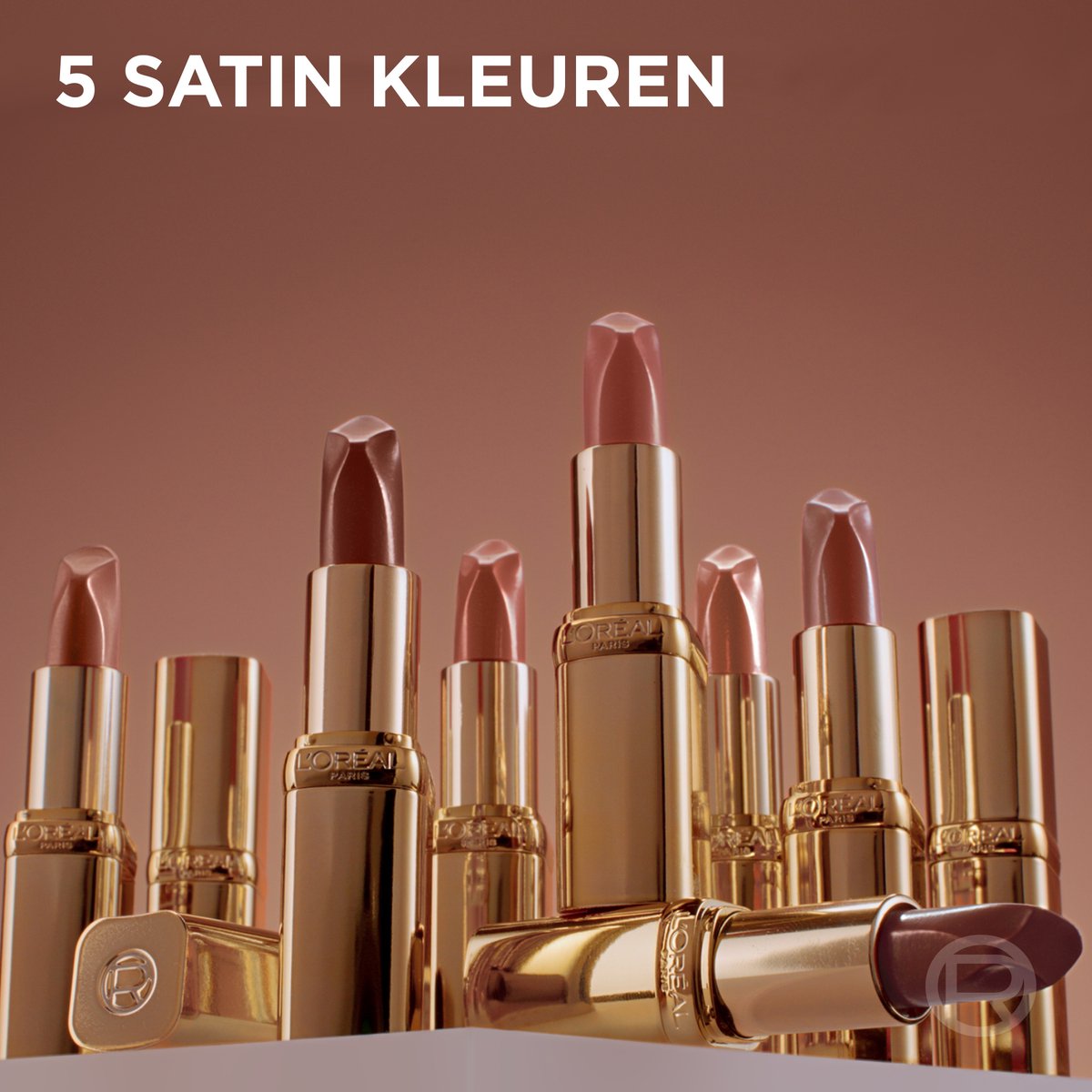 L’Oréal Paris Color Riche Satin Nude lipstick - 601 Worth it - Nude lippenstift - Formule verrijkt met arganolie - 4,54 gr. - afbeelding 4