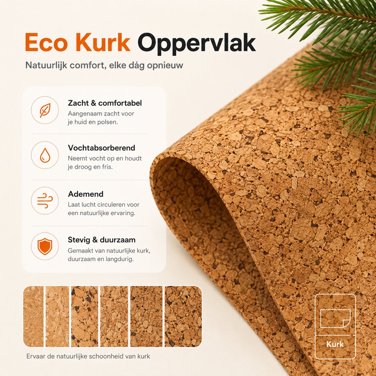 Sounix Dubbelzijdige Bureau Onderlegger - Bureaumat Kunstleer - 90x45 cm - Muismat XXL - Onderleggers - Bureau Organizer - Beige - afbeelding 3