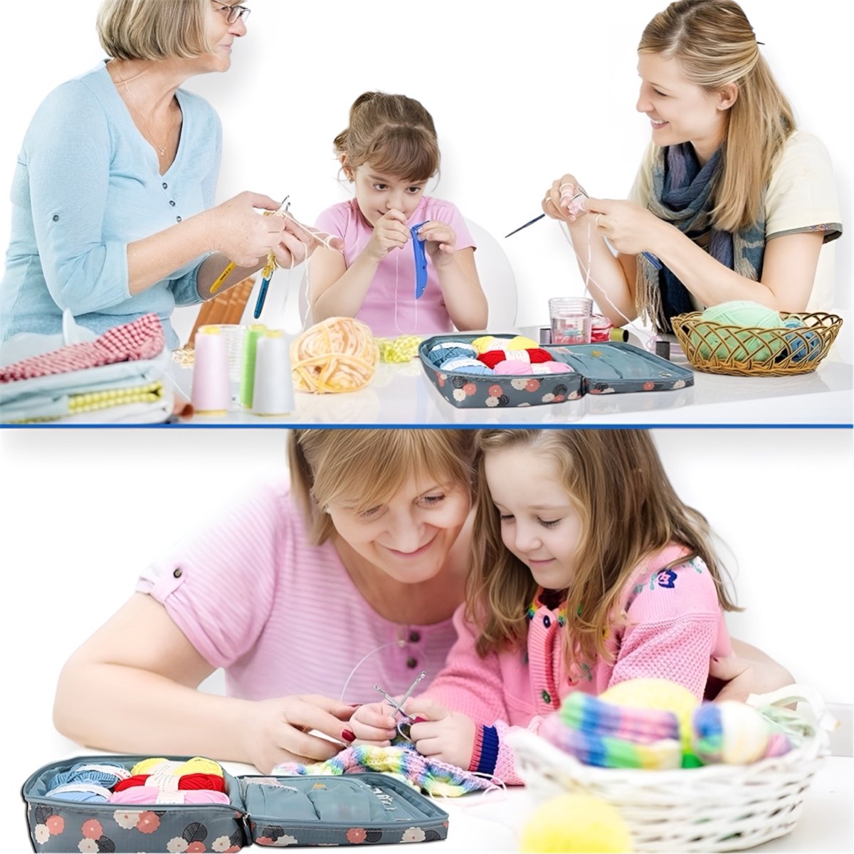 67 Delige Haaknaaldenset - Haaknaalden met Softgrip - Haakgaren - Haken voor Beginners - Haken Pakket - Haaknaalden Ergonomisch - Inclusief Wol en Schaar - afbeelding 5