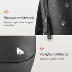 NOHRD Rolltop Laptop Rugzak - 20 tot 40 L - Laptoptas 15.6 Inch - Schooltas - Rugtas met Laptopvak - Dames & Heren - afbeelding 5
