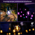 Philips Hue Festavia Lichtslinger 20 Globelampen - Wit en Gekleurd Licht - Incl. Hue Dimmer Switch - afbeelding 3