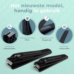 Christian Deluxe® Combo Nagelknipper Set met Nagelvijl – Nagelknipper - Teennagelknipper - Pedicureset - Manicure set - Pedicure - afbeelding 3