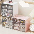 Ruimtebesparende Desk Organizer van Hoogwaardig Kunststof met Lades voor Kantoorbenodigdheden en Bureau-accessoires - afbeelding 4