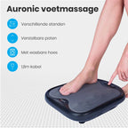 Auronic Voetmassage Apparaat - 18 Shiatsu Massagekoppen - Warmtefunctie - 3 Standen - Massage voor Voeten - Wasbaar - Zwart - afbeelding 2