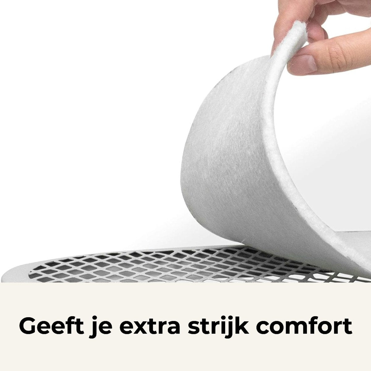 STAUS&BACH Ironiq Pad - Strijkplank Vilt - Tafelstrijkplank molton onderlaag - 135 x 49 cm - Strijkplankonderlaag - afbeelding 5