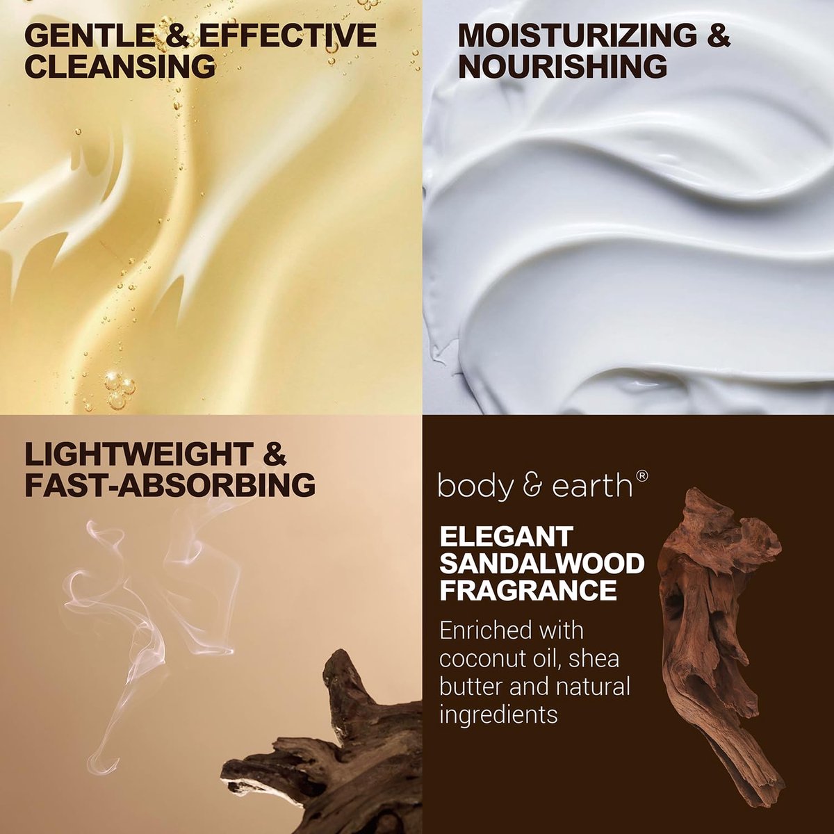 Body & Earth - Cadeau voor Man Verjaardag - Geschenkset Mannen Sandalwood - Cadeauset in Toilettas - Stoer Cadeaupakket Heren Wellness bath - Cadeau Pakket voor Hem - Verwenpakket Mannen, vriend, papa, broer, vader - Wellness dag cadeautje - afbeelding 5