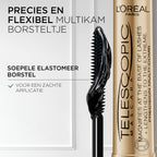 L’Oréal Paris Telescopic Mascara - Lengte mascara voor zichtbaar langere wimpers - Volume zonder klontjes - Zwart - 8ml - afbeelding 3
