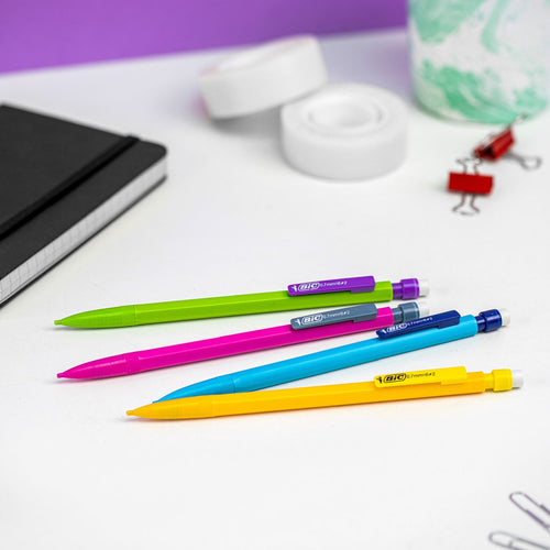 BIC Matic Fun - Vulpotlood met gum - HB Potlood 0.7 mm - 10 Stuks - afbeelding 2