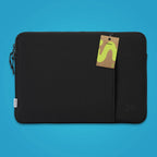imoshion Laptop sleeve met vak - Laptop Hoes geschikt voor 15 / 15.3 / 15.6 / 16 / 16.2 inch - Zwart - afbeelding 5