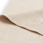 Jollein Deken Wieg 75x100cm - Basic Knit - Nougat - Wiegdekentje Baby - afbeelding 4
