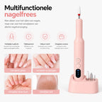 BOTC Elektrische Nagelvijl met Oplaadstation - Nagelfrees - Draadloos en Oplaadbaar - Nagelvijl - Manicure & Pedicure set - Roze - afbeelding 2