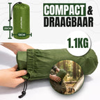 Jaxplore Slaapmat - Zelfopblazend met Ingebouwde Voetpomp & Hoofdkussen - 13cm Dik - Slaap Matje - Luchtbed 1 persoons - Koppelbaar - Camping matras - 200x70x13cm - afbeelding 3
