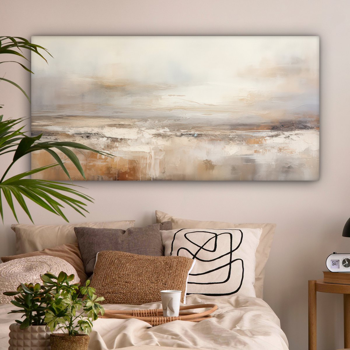Canvas schilderij 160x80 cm - Wanddecoratie Kunst - Industrieel - afbeelding 4