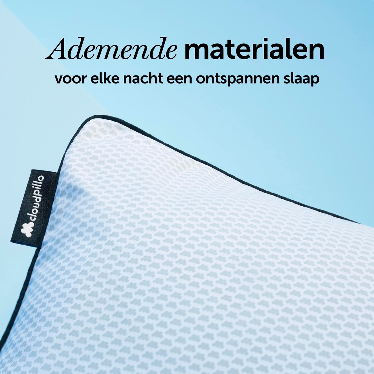 Cloudpillo Hoofdkussen - Recharge - 50x70 cm - Ultiem Comfort - Hotelkwaliteit en Ondersteunend - Perfect voor rug- & buikslapers - Hypoallergeen - Premium Kwaliteit - afbeelding 2