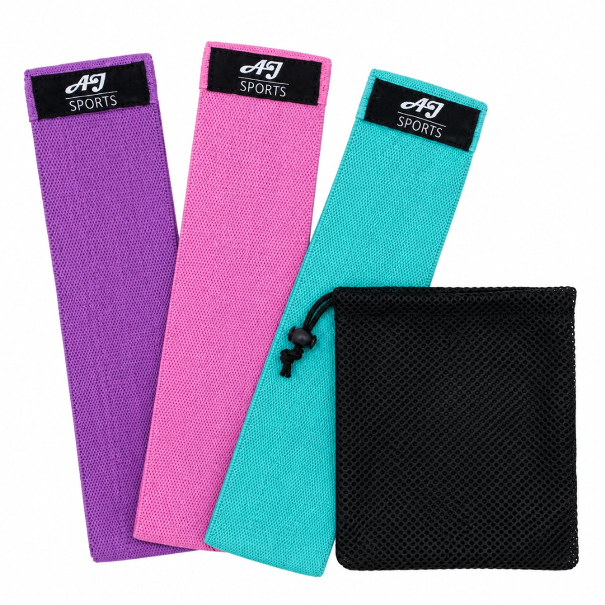 AJ-Sports Weerstandsbanden - Booty Band - Resistance band - Fitness elastiek - afbeelding 1