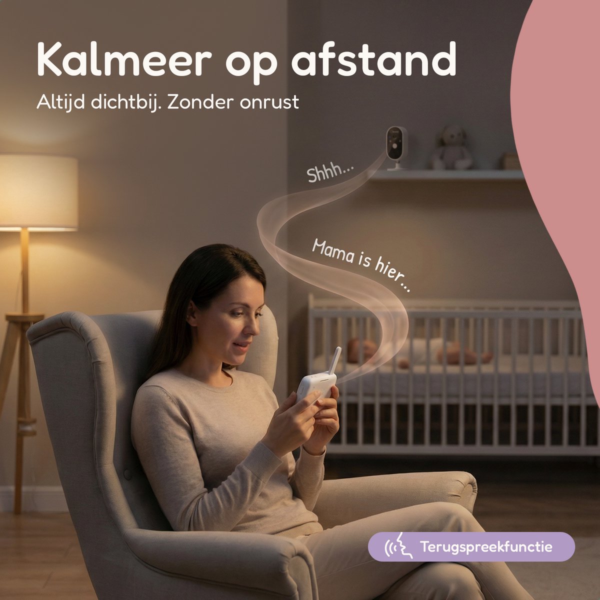 Numsy One Babyfoon met Camera - afbeelding 5