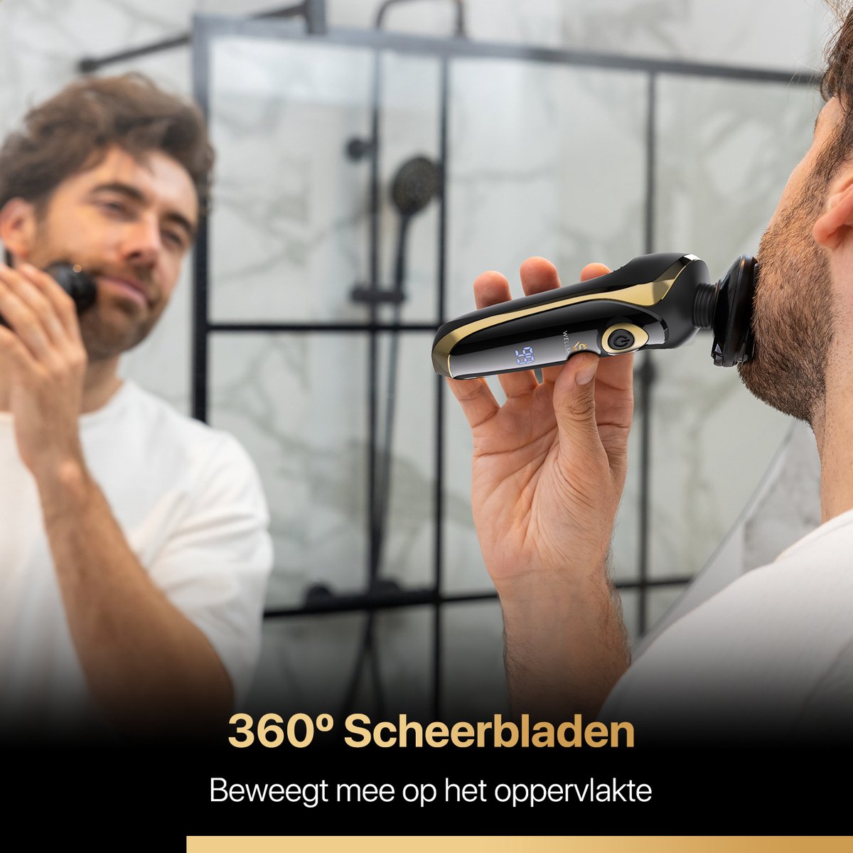 Wellshave 4 in 1 Scheerapparaat Elite - Scheerapparaat Mannen - Met Trimmer en Neustrimmer - Elektrische scheerapparaat - Scheren - Baardtrimmer - afbeelding 2