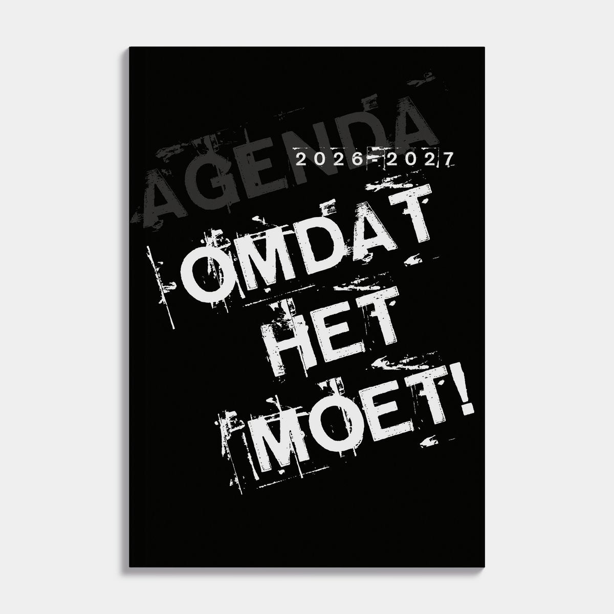 Hobbit - Schoolagenda 2026-2027 - 1 week op 2 pagina's - Harde Kaft - ±A5 (14 x 20,5 cm) - Omdat Het Moet - afbeelding 3