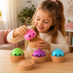 Mini Glitter Squishy Dumpling - Sugger Edition - Fidget toys - Blind Box - afbeelding 4
