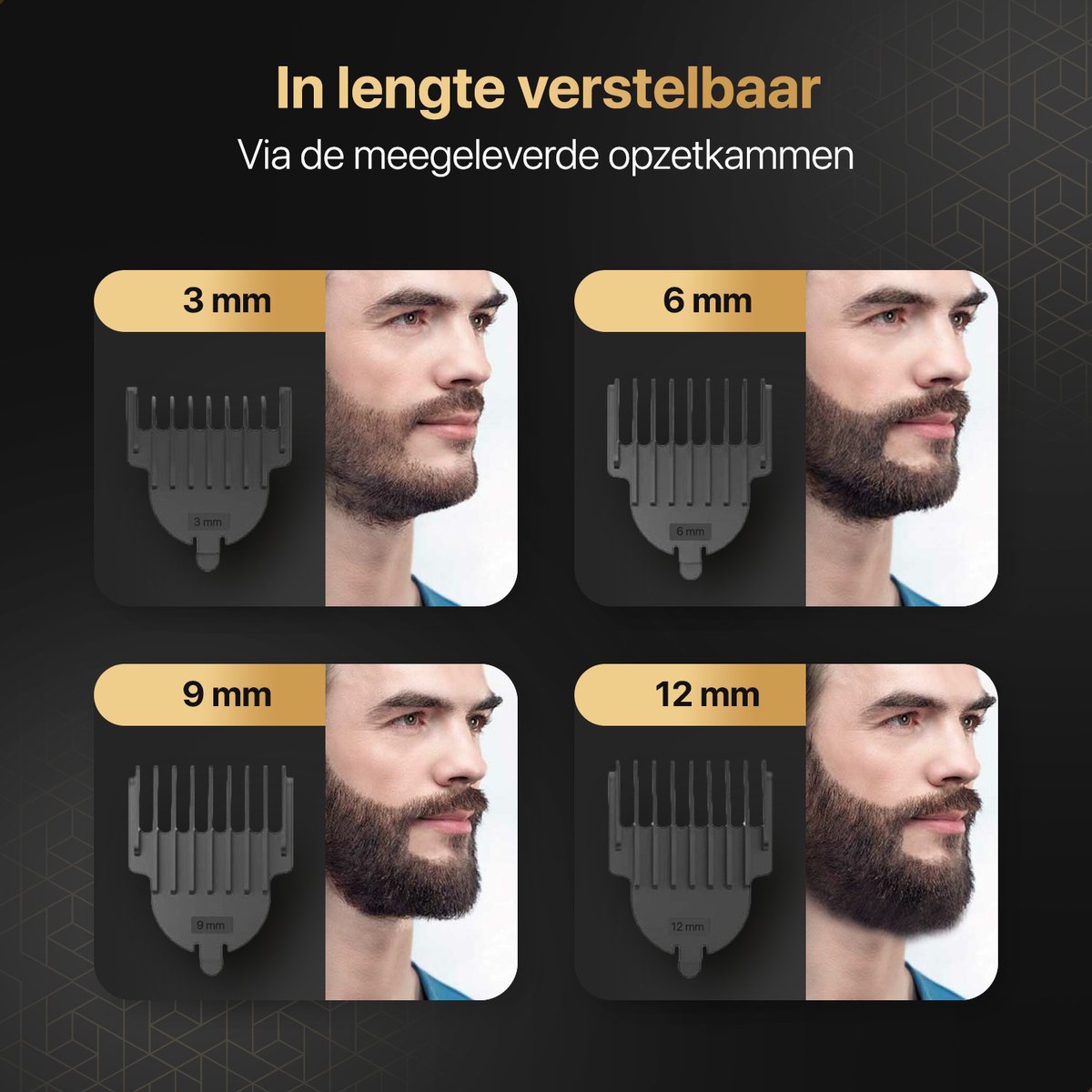 Wellshave 5 in 1 Baardtrimmer Mannen Pro - Trimmer Baard en Lichaam - afbeelding 5
