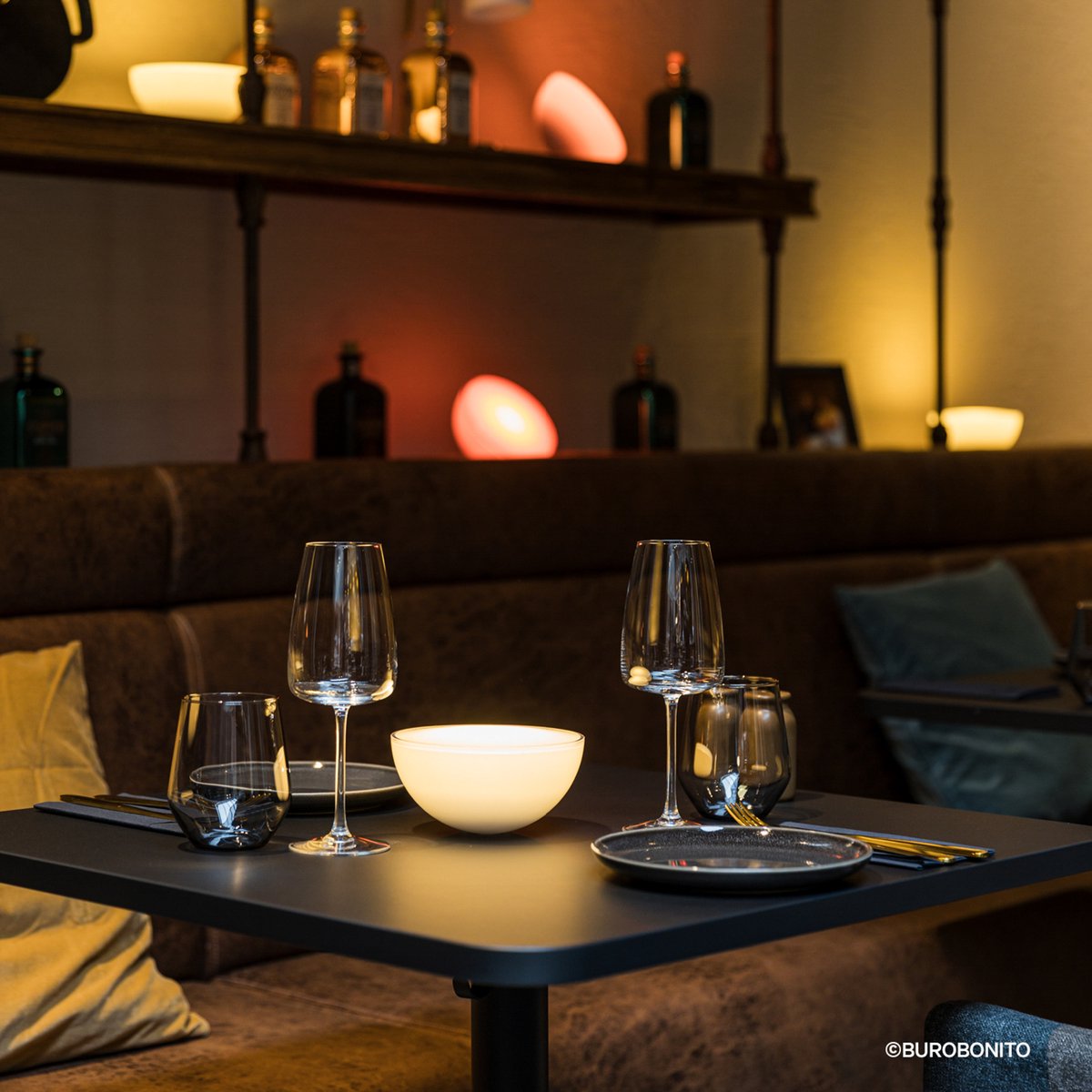 Philips Hue Go tafellamp - wit en gekleurd licht - afbeelding 3