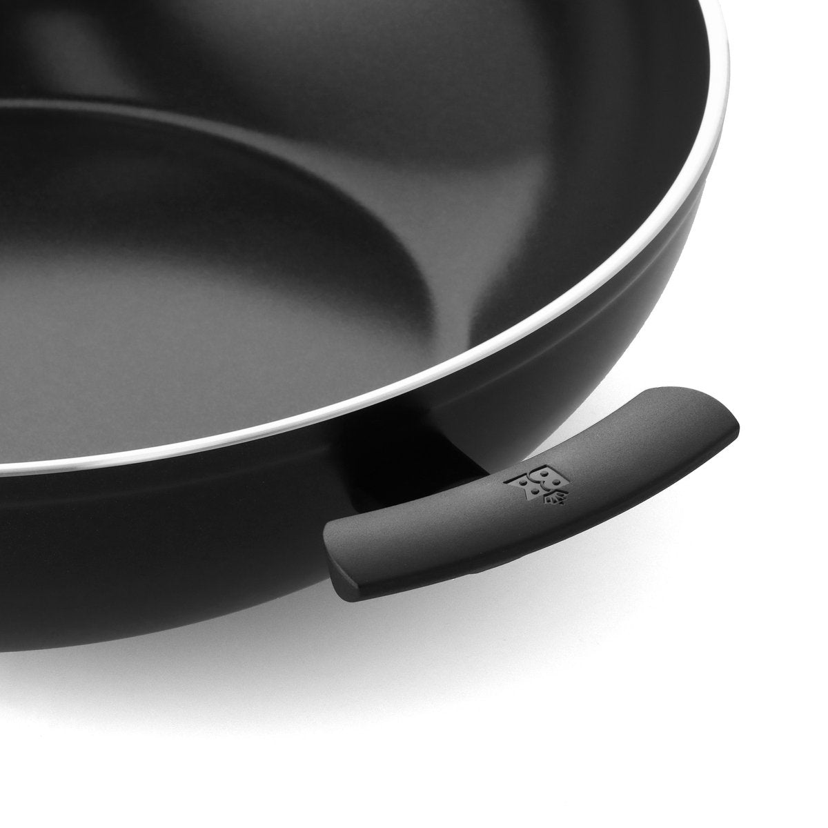 BK Easy Induction Wokpan 36cm - 7.5L - Zwart - afbeelding 3