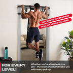 Sportstech optrekstang Pullmate - zonder boren - 200 kg - 3 grepen - TRX-oog - afbeelding 2