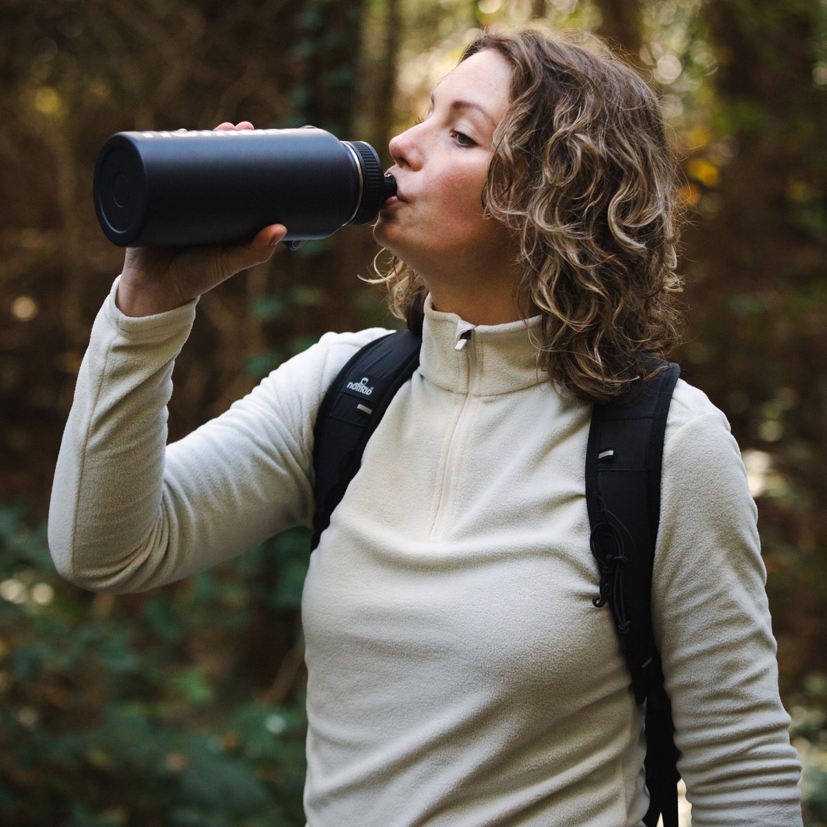 NOMAD Drinkfles 1 liter - Geïsoleerde RVS thermosfles - afbeelding 5