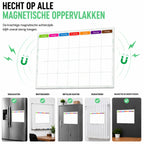 Brute Strength - Magnetisch Weekplanner whiteboard (8) - A4+ (33 x 21 cm) - Planbord - afbeelding 4