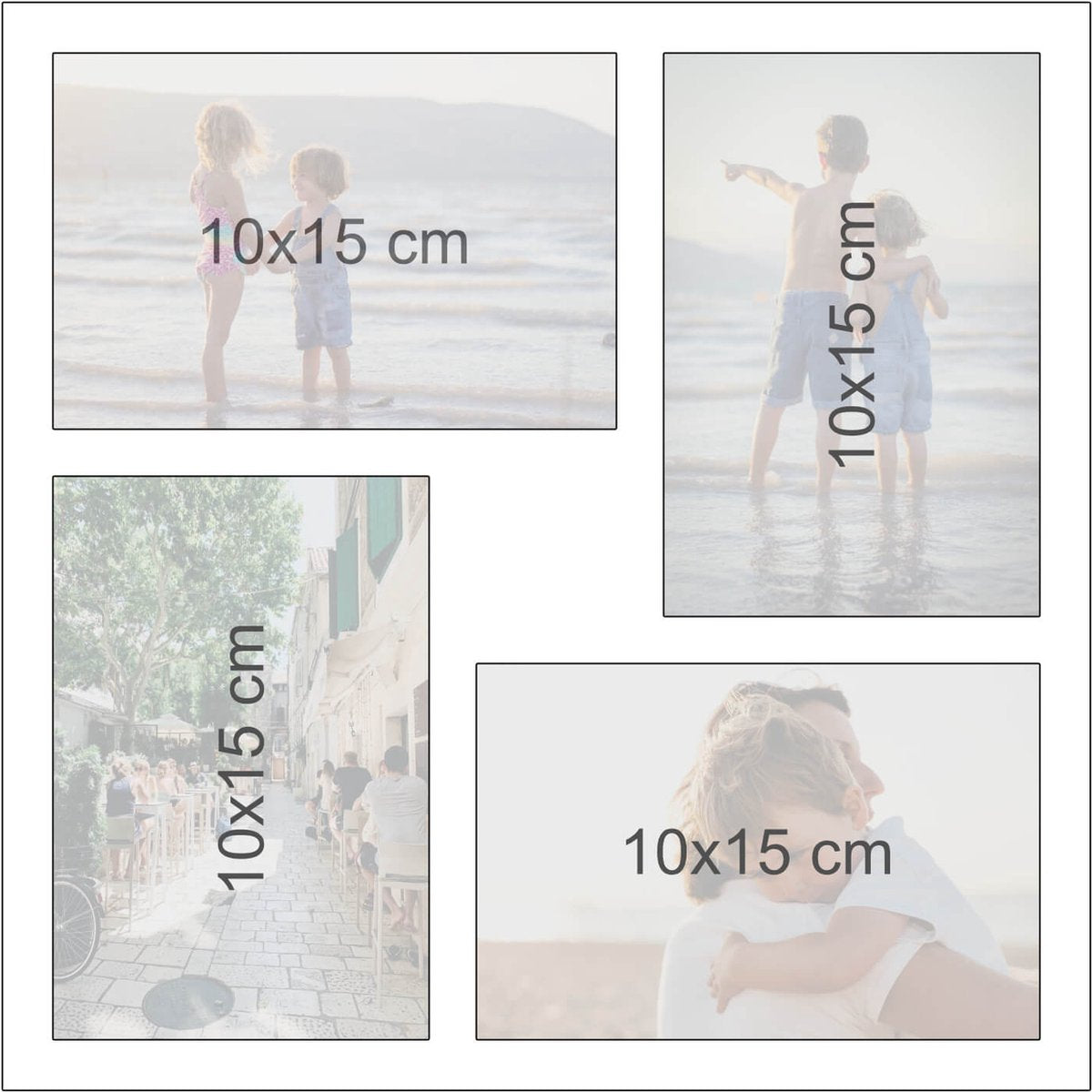 SecaDesign Fotoalbum Vita groen - 30x30 - 100 pagina’s - Fotoboek plakboek - afbeelding 5