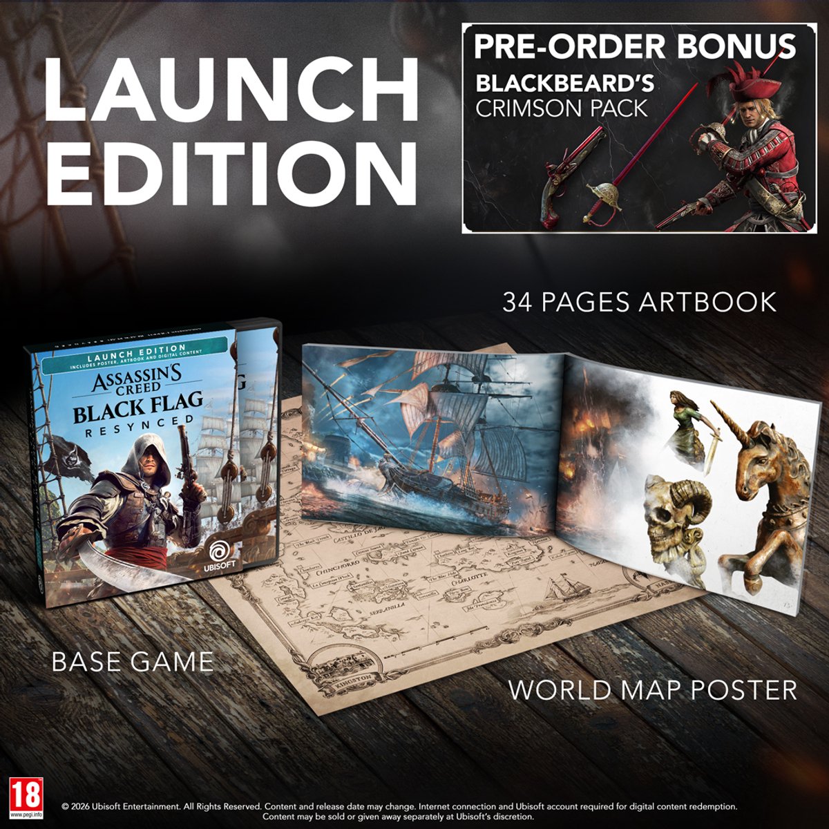 Assassin's Creed: Black Flag Resynced - Launch Edition - PS5 - afbeelding 3