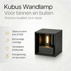 Luminize Wandlamp Zwart 2 stuks - 12w - geschikt voor binnen en buiten - afbeelding 4