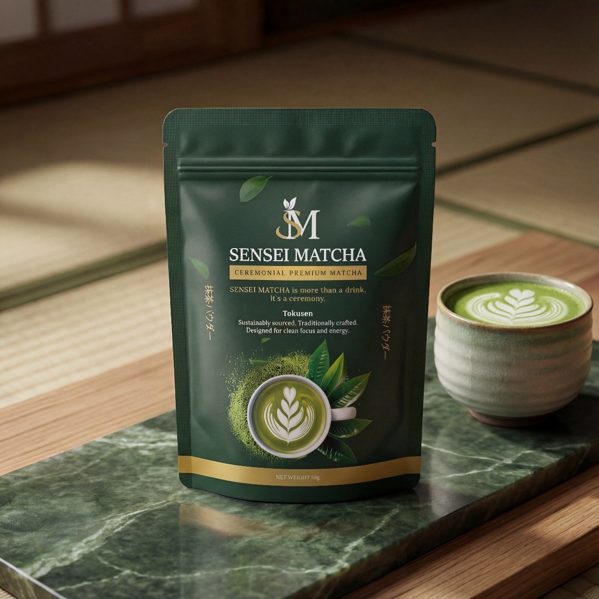 Ceremonial Matcha - Premium Matcha Thee poeder - Japanse Green thee Poeder - Japanse Matcha Thee - Pure Umami - afbeelding 2