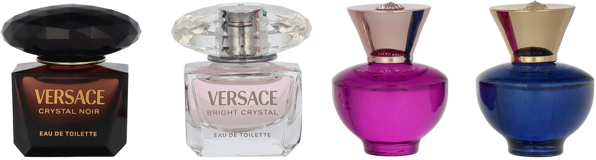 Versace miniatures parfumset voor dames met vier miniatuurflacons – afbeelding 5