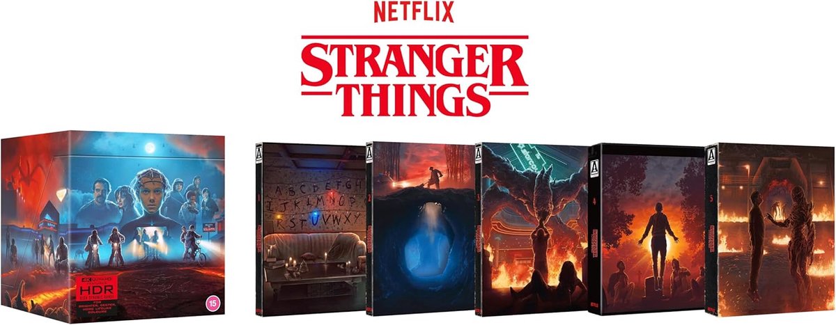 Stranger Things Complete Serie - 4K UHD - Limited Deluxe Edition - Import - afbeelding 4