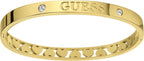 Guess Dames Guess stalen plated bangle armband Heart - Staal - Armband - Cadeau - Stijlvol - Goudkleurig - afbeelding 1