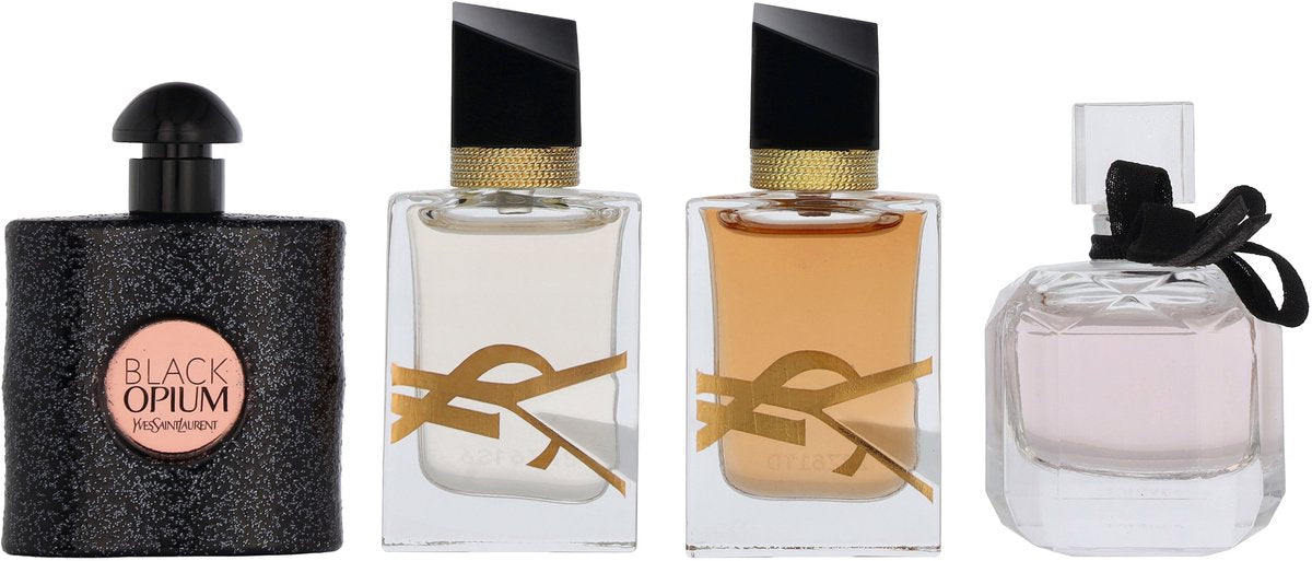 Yves Saint Laurent miniatures parfumset met vier parfumflacons – afbeelding 3