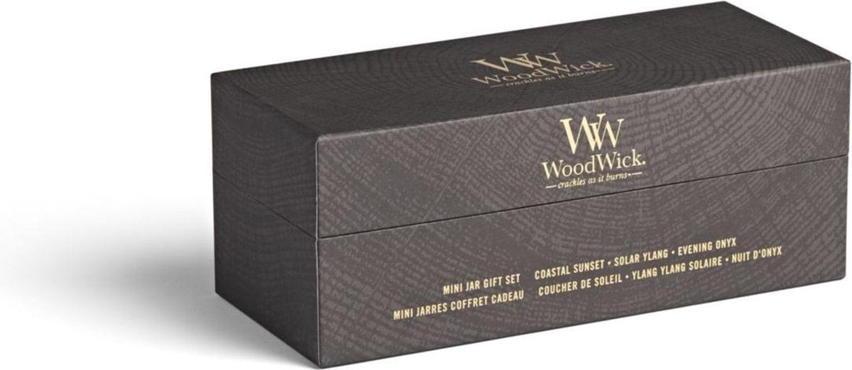 WoodWick Hourglass Geurkaars Deluxe Cadeauset - afbeelding 2