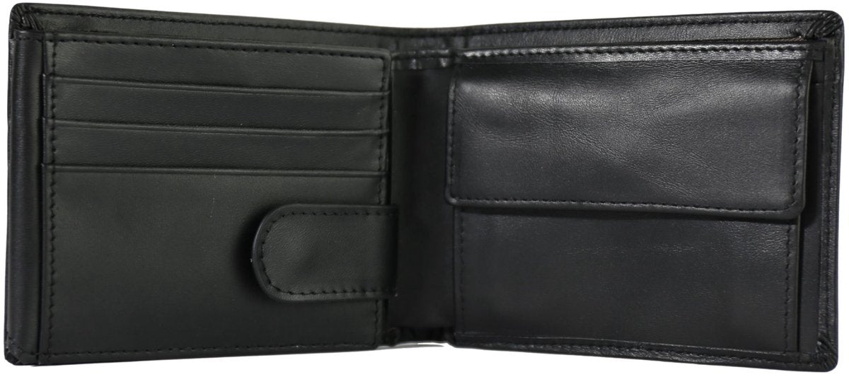 Negotia Finnian - Leren Portemonnee Heren - RFID Beveiligd - Wax Pull-Up Leer - afbeelding 2