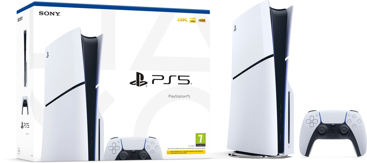 PlayStation 5 Disc Edition - Slim - afbeelding 2