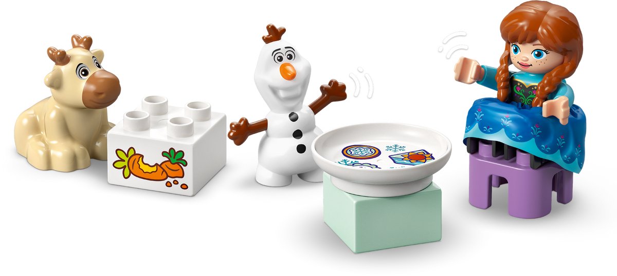 LEGO DUPLO - Disney Anna en Elsa's Frozen Kasteelfeest Set - 10455 - afbeelding 3