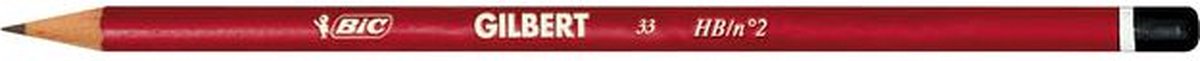 BIC Gilbert - Potloden - HB Potlood - Hout - 12 Stuks - afbeelding 3