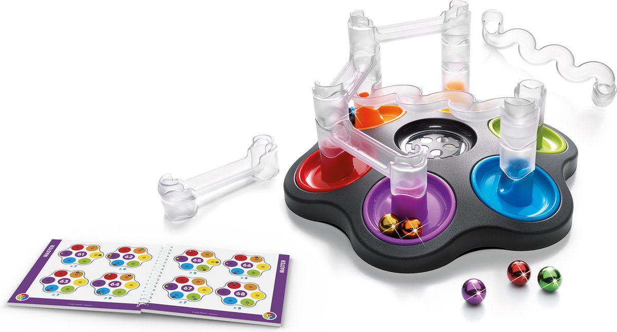 SmartGames Dropzone - Logisch Denkspel & Knikkerbaan - 80 Educatieve Bouwuitdagingen - Solospel - Vanaf 8 Jaar - afbeelding 4