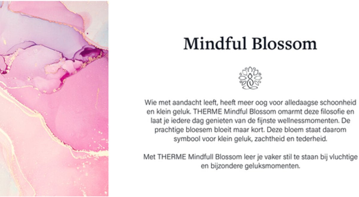 THERME Mindful Blossom Perfume Gift Set - geschenkset - Eau de Parfum 30 ml+Shower Satin 200 ml - afbeelding 4