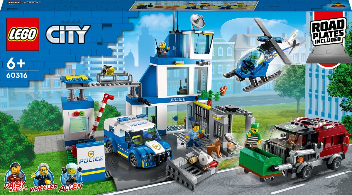 LEGO City Politiestation - 60316 - afbeelding 1