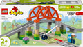 LEGO DUPLO - Stad Treinbrug en rails uitbreidingsset - 10426 - afbeelding 1