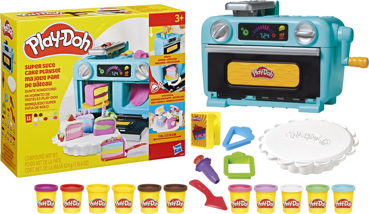 Play-Doh Taart met Laagjes - Boetseerklei - afbeelding 2