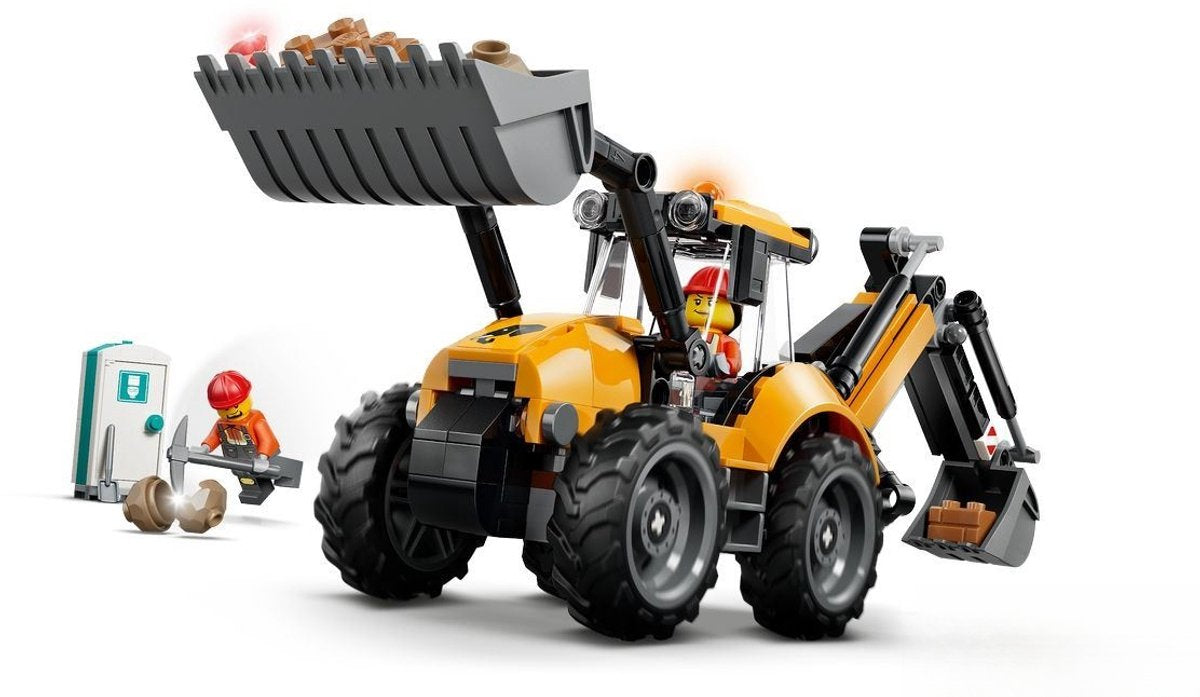 LEGO City Gele Graaflaadmachine - 60480 - afbeelding 5