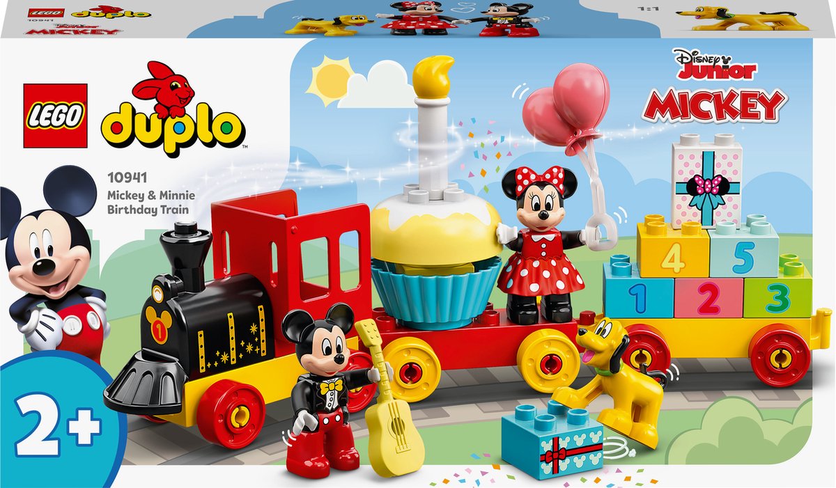 LEGO DUPLO Disney Mickey & Minnie Verjaardagstrein - afbeelding 1